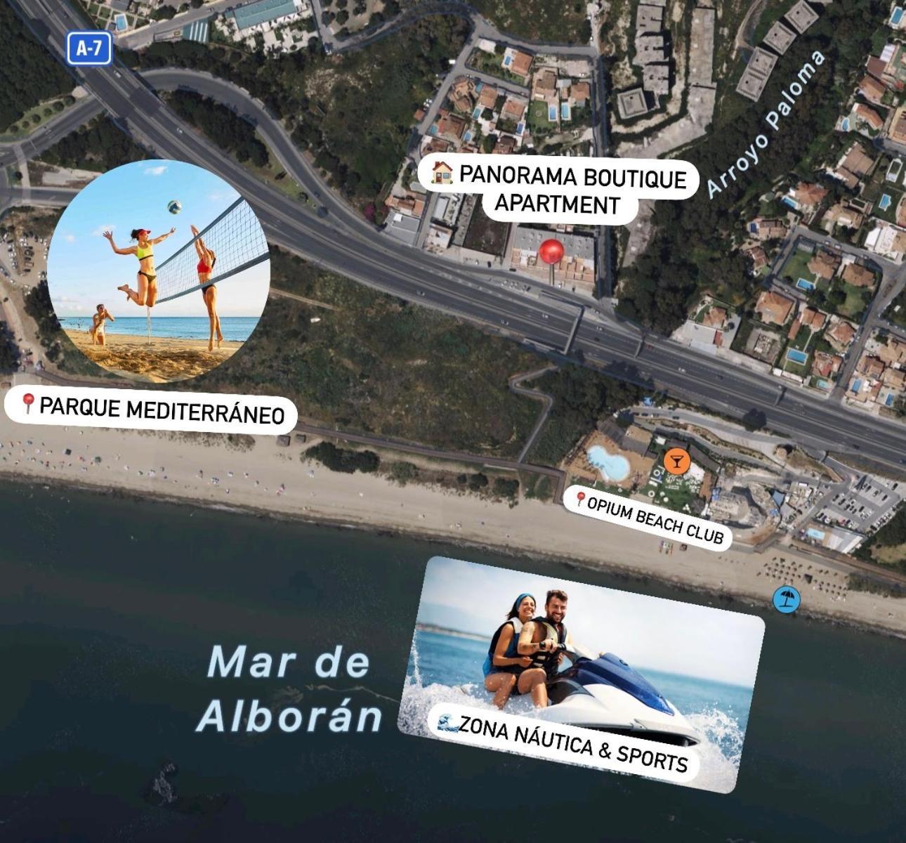 Frente A La Playa Apartamento Boutique En Marbella Kültér fotó